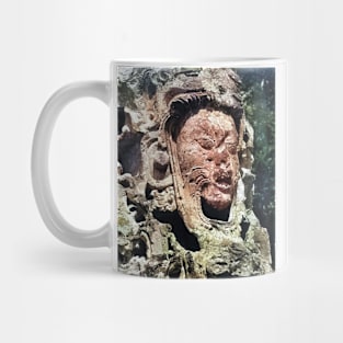 Vintage colorized photo of Stela Mug